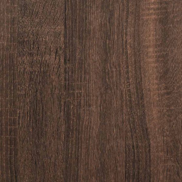 vidaXL Bücherregal Braun Eichen-Optik 60x24x120 cm Holzwerkstoff 860424 Bild 9