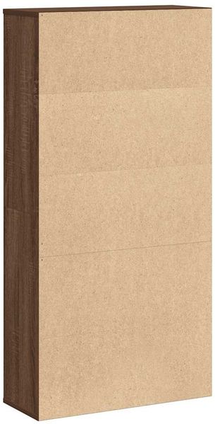 vidaXL Bücherregal Braun Eichen-Optik 60x24x120 cm Holzwerkstoff 860424 Bild 6