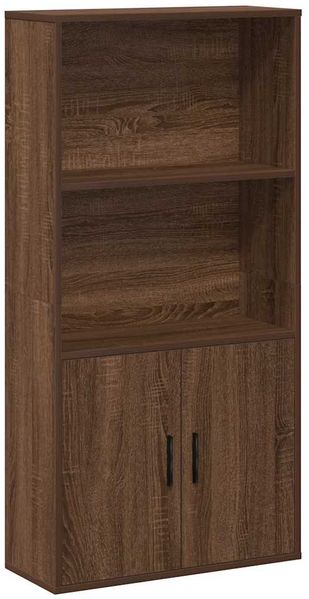 vidaXL Bücherregal Braun Eichen-Optik 60x24x120 cm Holzwerkstoff 860424 Bild 2
