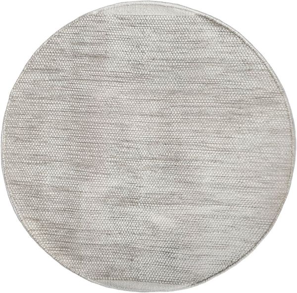 Home affaire Wollteppich Wolltraum Passion, rund, Höhe: 10 mm, Wendeteppich, handgewebt, melierte Optik, reine Wolle, Wohnzimmer