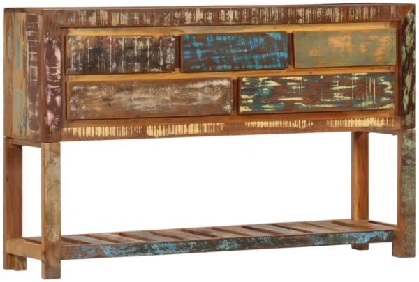 vidaXL Sideboard 120x30x75 cm Altholz Massiv [247478]