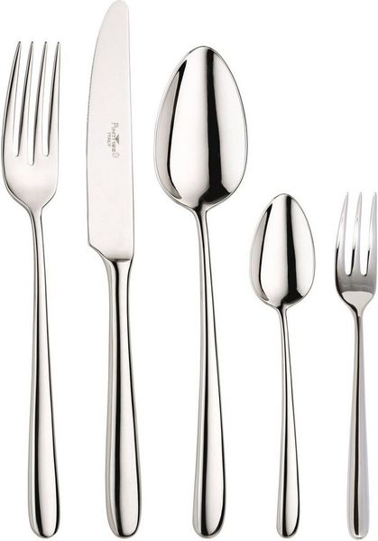 PINTINOX Besteck-Set Bramante (30-tlg), 6 Personen, Edelstahl 18/10, Geschmiedet, Made in Italy