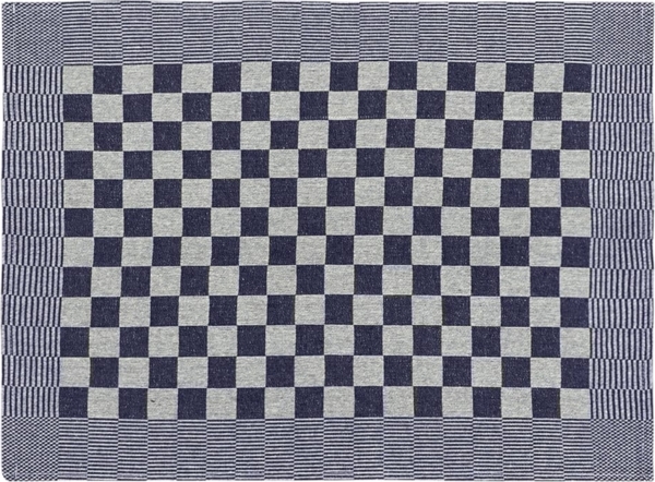 vidaXL Geschirrtücher 10 Stk. Blau und Weiß 50x70 cm Baumwolle 136279