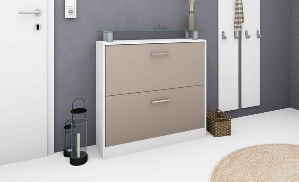 borchardt Möbel Schuhschrank Finn Breite 89 cm, mit Glasablage
