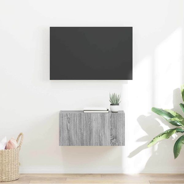 vidaXL TV-Wandschrank Graues Sonoma 60 x 31 x 29,5 cm Holzwerkstoff 892201