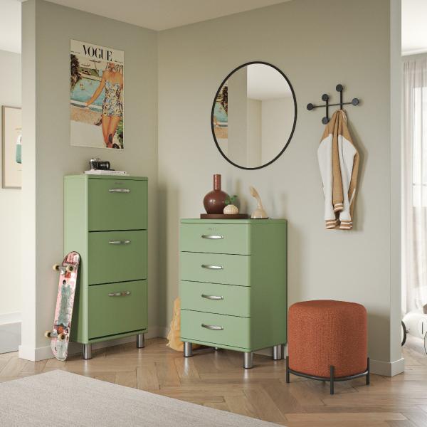 New Malibu 5116 - Kommode - Schubladenschrank - Hellgrün Bild 2