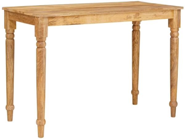 vidaXL Couchtisch Braun 110 x 55 x 77 cm Massivholz Mango 4104586 Bild 2
