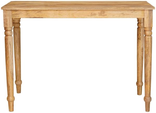 vidaXL Couchtisch Braun 110 x 55 x 77 cm Massivholz Mango 4104586 Bild 4
