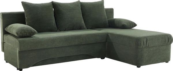 Jockenhöfer Gruppe Ecksofa L-Form, B: 191 cm, mit Bettfunktion & Bettkasten
