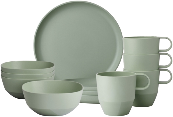 Mepal SILUETA Frühstücks-Set 12-teilig Nordic Sage