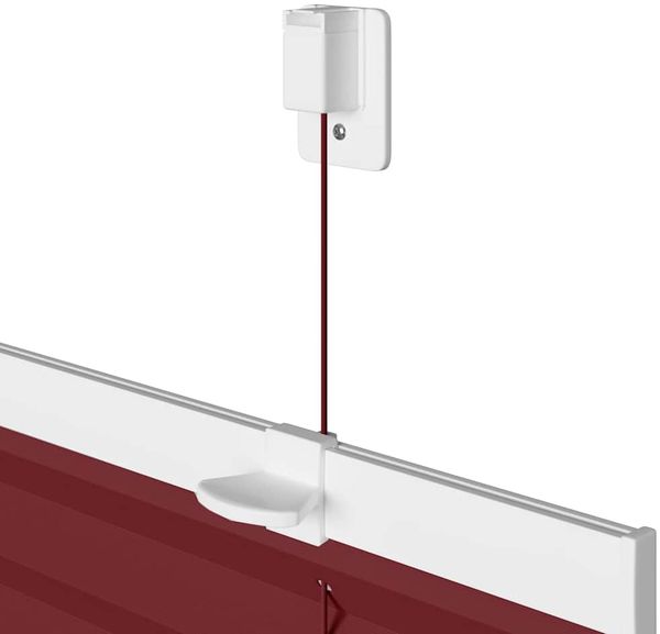 vidaXL Plissee Bordeauxrot 60x200 cm Stoffbreite 59,4 cm Polyester 4015254 Bild 10