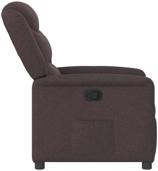vidaXL Relaxsessel Dunkelbraun Stoff 4015601 Bild 4