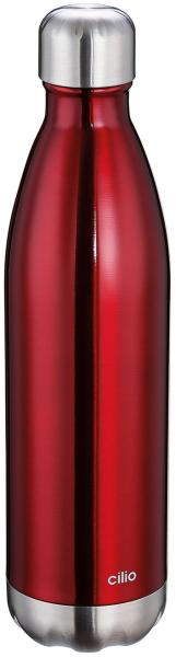 Cilio Elegante Isolierflasche Rot 750 ml