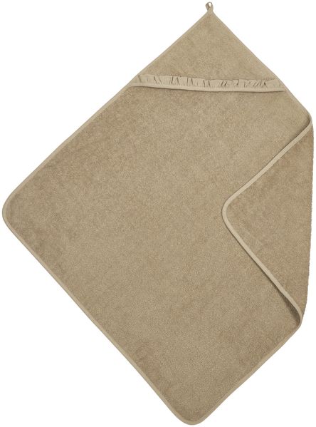 Meyco Badecape Ruffle - Frottee - 80x80 cm - Taupe
