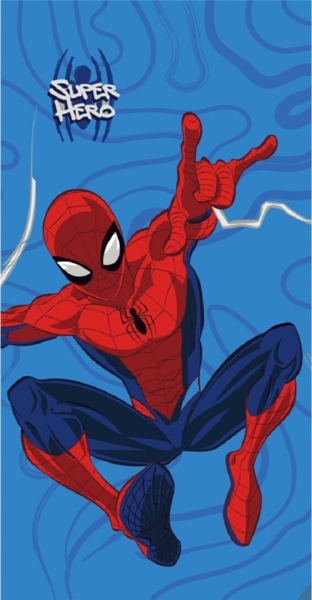 Spiderman Baumwollhandtuch Badehandtuch Strandtuch 70x140 cm aus Baumwolle