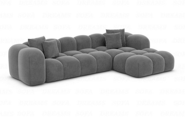 Sofa Dreams Ecksofa Stoffsofa Eckcouch Polster Eck Sofa Formentera L Form kurz Stoff, Loungesofa Bild 4