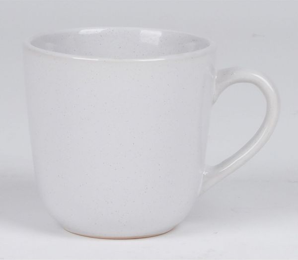 Keramik Becher Tiny Speckles ca. 400 ml 16er Pack – stilvolle Kaffeebecher aus Keramik in verschiedenen Farben für Kaffee Tee und Heißgetränke