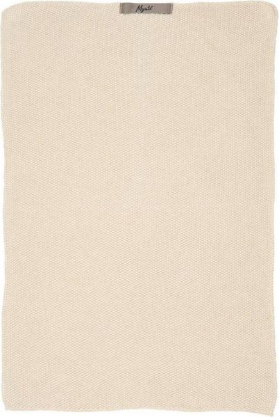 Ib Laursen Handtuch „Mynte“ 40x60 cm aus 100 % Baumwolle gestrickt