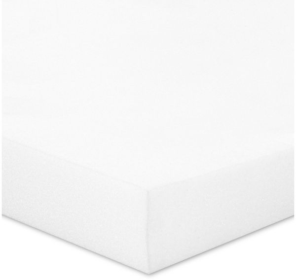 Matratze Kinderbett Schaumstoff Babymatratze 60x120 cm - Schaumstoffmatratze für Reisebett Babybett und Gitterbett Schaumstoffplatte Kinderbettmatratze ohne Bezug Oeko-Tex-Zertifikat 60x120