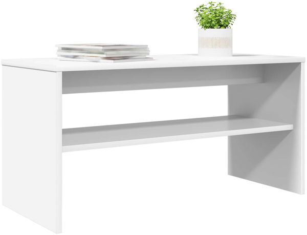 vidaXL TV-Schränk 80 x 35 x 40 cm Weiß Holzwerkstoff 8000300 Bild 3