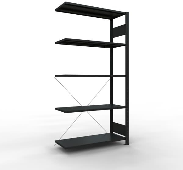 Schulte Regal MULTIplus150 32655-S 200x100x50cm schwarz