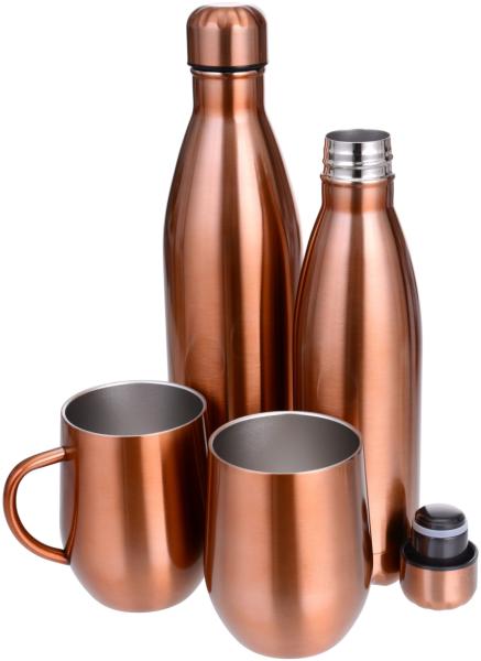 Isolierflasche Kupferfarben/Edelstahl 750 ml Bild 4