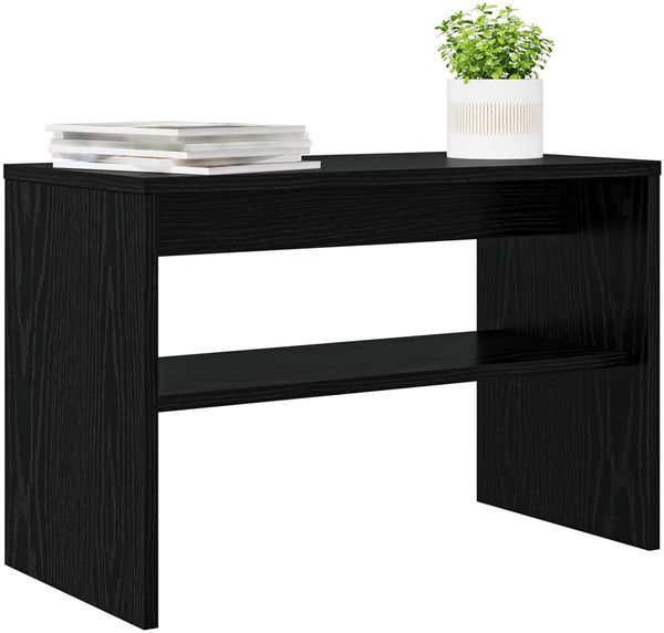 vidaXL TV-Schränk Schwarz Eichen-Optik 60 x 30 x 40 cm Holzwerkstoff 8000317 Bild 3