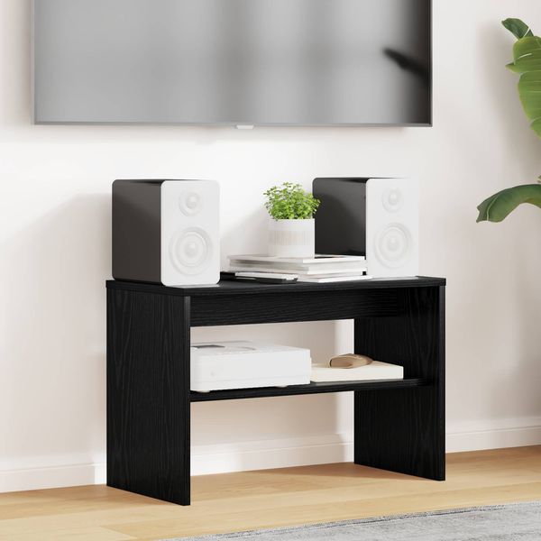 vidaXL TV-Schränk Schwarz Eichen-Optik 60 x 30 x 40 cm Holzwerkstoff 8000317