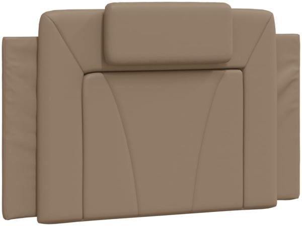 vidaXL Bettgestell "Viana" mit LED ohne Matratze Cappuccino-Braun 90x200 cm 3213998 Bild 6