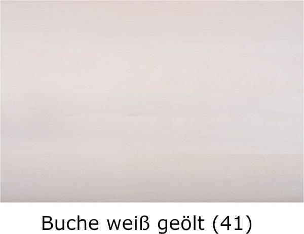 Dico Massivholz Kommode Select, Buche, 3 Schubladen 41 Buche weiß geölt
