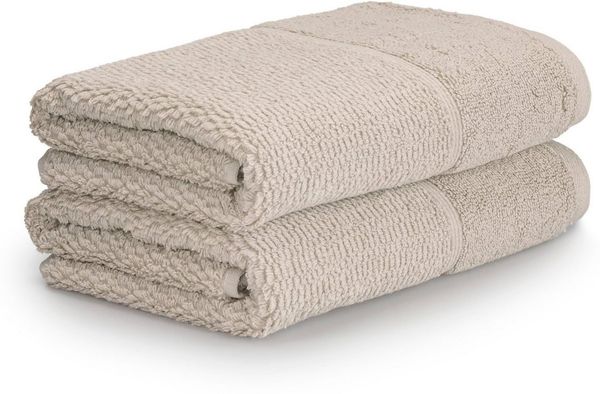 Möve for frottana Handtuch Pearl, Frottier (Set, 2-St), mit Perloptik