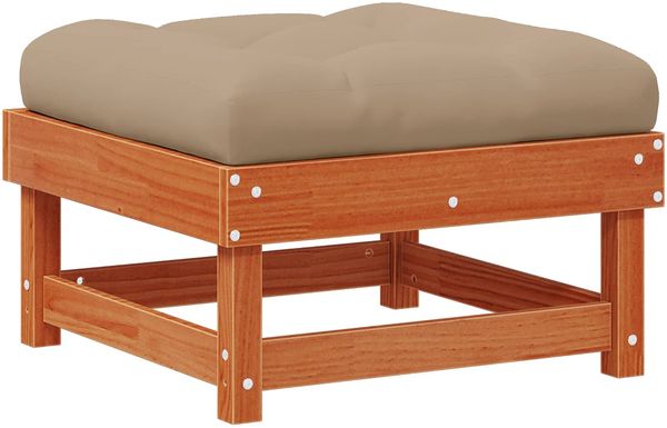 vidaXL Garten-Lounge-Set 7 pcs Wachsbraun Massives Kiefernholz 3418071 Bild 6