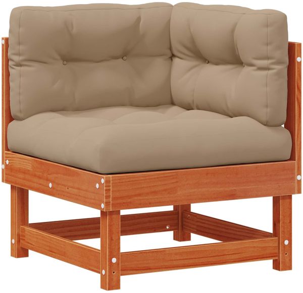 vidaXL Garten-Lounge-Set 7 pcs Wachsbraun Massives Kiefernholz 3418071 Bild 4