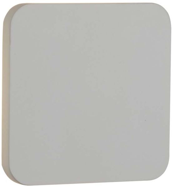 LED Wandleuchte, Weiß, H 15 cm, GYPSUM