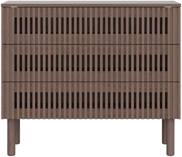 Kidsmill Dai Kommode - Walnuss Holz kolonial walnu - Material: Grenen / Plaatmateriaal - Babypark. de