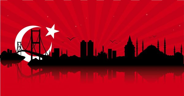 Glasbild - Istanbul 95x33cm Glasbilder Wandbild Bild Dekobild Glasbild 11213