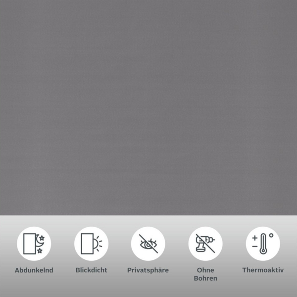 Seitenzugrollo THEMSE, my home, abdunkelnd, ohne Bohren, freihängend, Klemmfix, Bestseller mit über 3000 4,5-Sterne-Bewertungen, Klemmträger Bild 2