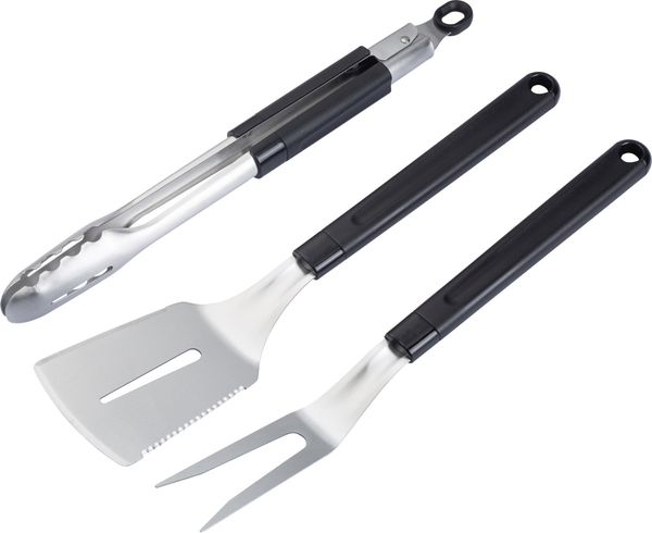 Primaster Grillbesteck-Set Basic 3-teilig