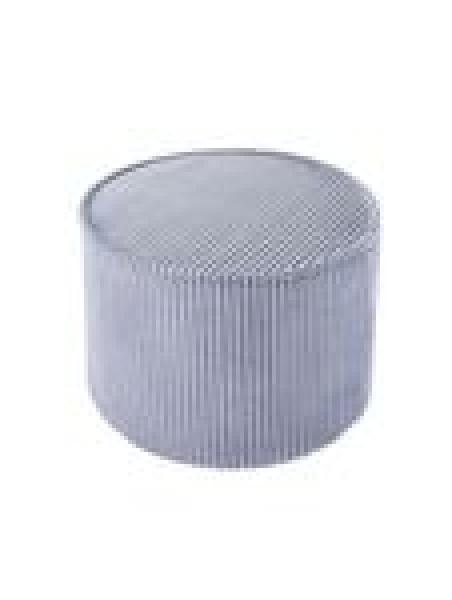 Pouffe, in blueberry blau, aus Cordstoff, 25 x 39,5 cm, von wigiwama