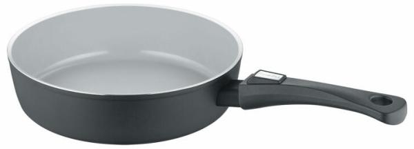 Berndes b. perfect Schmorpfanne, Pfanne, Induktionsgeeignet, Aluminium geschmiedet, Schwarz, Ø 24 cm, 0002573224 Bild 2