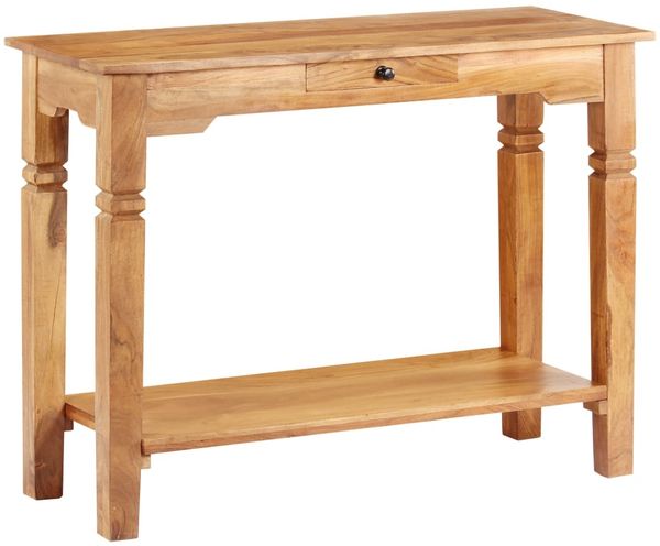 vidaXL Konsolentisch 100x40x76 cm Massivholz Akazie 338033