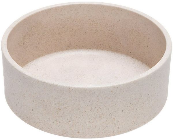 Designed By Lotte Futternapf Hundenapf Noor beige aus Bambus