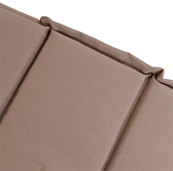 Sonnenliege Polyrattan XXL Beige Bild 12