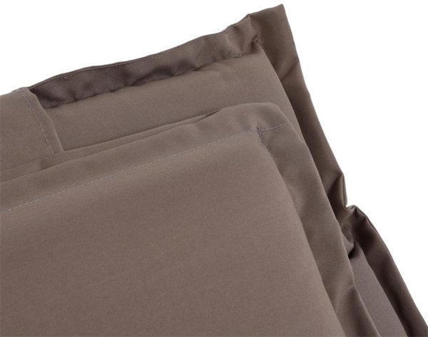 Sonnenliege Polyrattan XXL Beige Bild 3