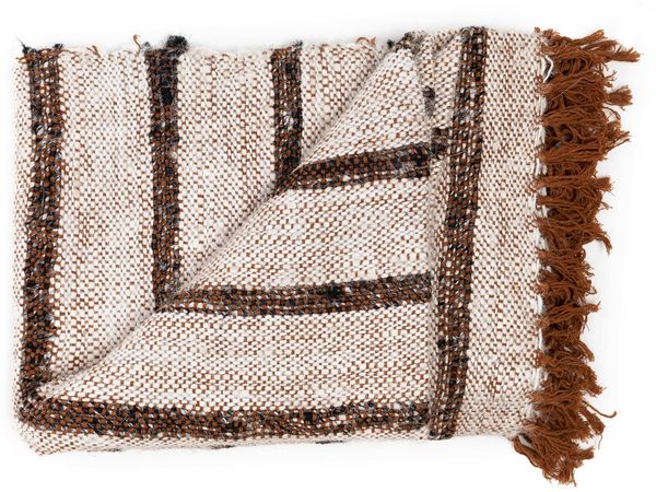 Das S'il Vous Plaid - Böhmisches Weiss - Böhmisches Weiß - 130x170x3.5cm
