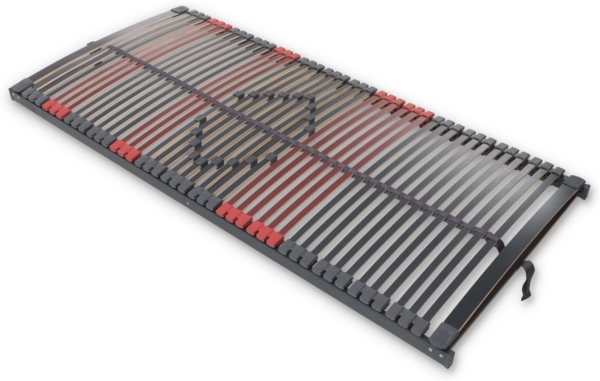 Max Premium NV – 7-Zonen-Lattenrost mit 44 Leisten und Mittelzonenverstellung, Größe: 100x200