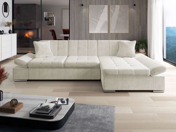 Ecksofa Malwi (Farbe: Flow 03, Seite: Rechts)