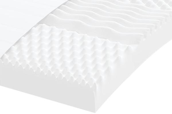 vidaXL Tagesbett Ausziehbar mit Matratzen Schwarz 80x200 cm Stoff 3197203 Bild 6