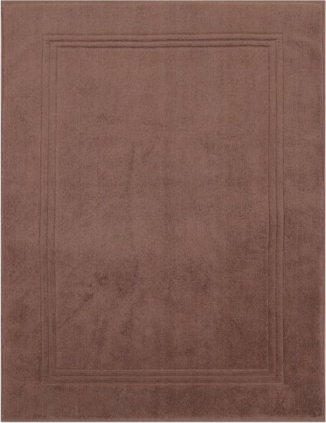 Betz Badematte Badvorleger Luxus XXL Badematte Badteppich Qualität: 950g/m², beidseitig nutzbar, Baumwolle, Farbe nuss - braun