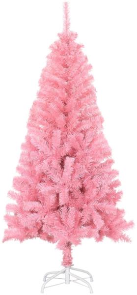 vidaXL Künstlicher Weihnachtsbaum mit Ständer Rosa 150 cm PVC 320997